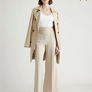 Quince Ultra-Stretch Ponte Super Wide Leg Pants